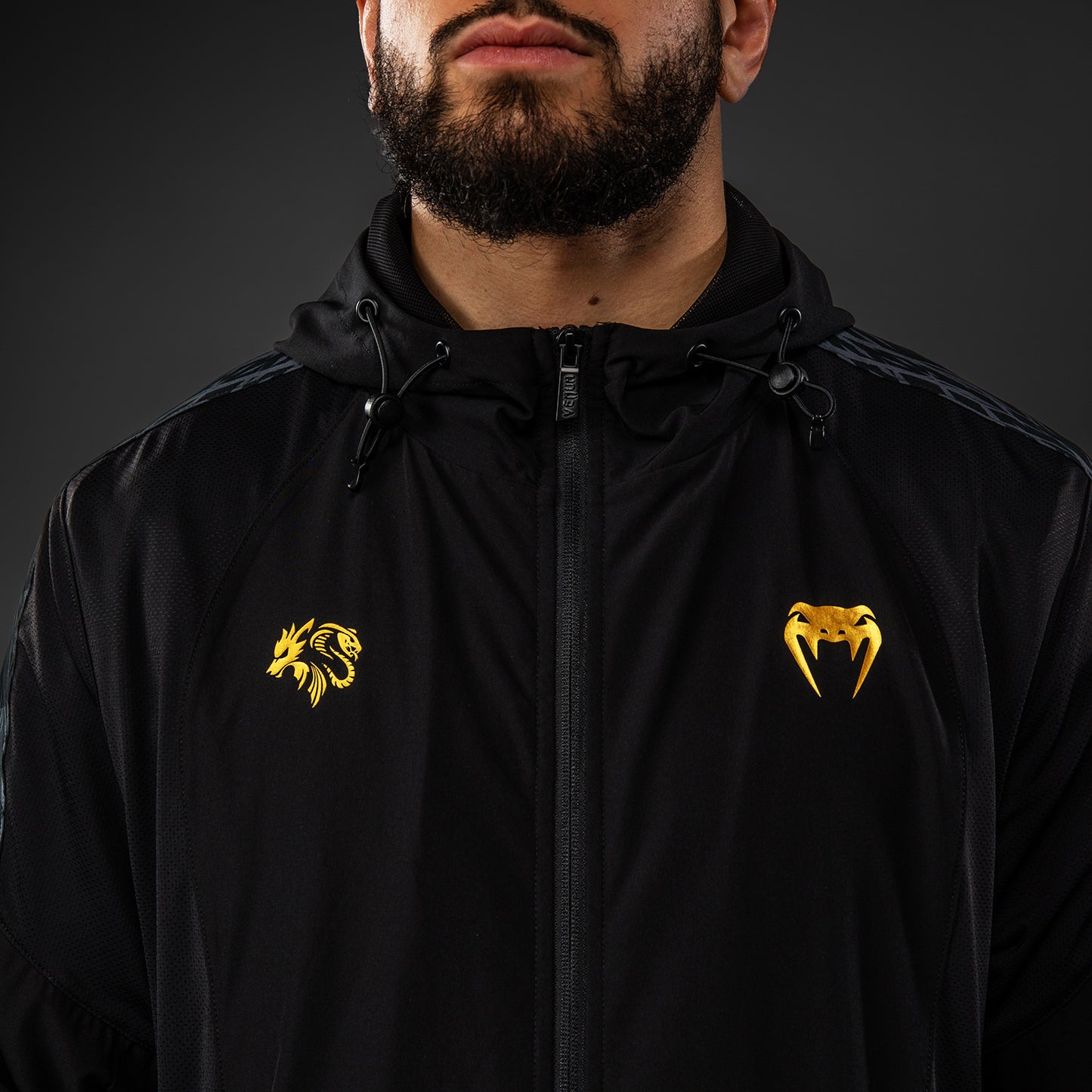 Venum x Chimaev Chaqueta Deportiva  - Negro/Gris