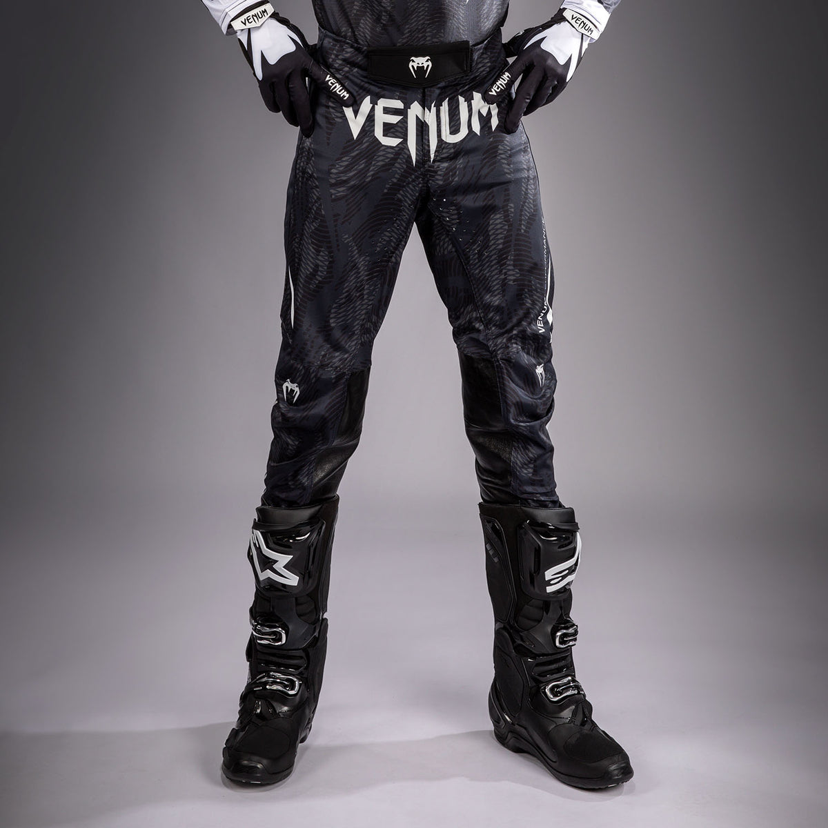 Venum MX Elite Pantalón de Motorsports - Negro
