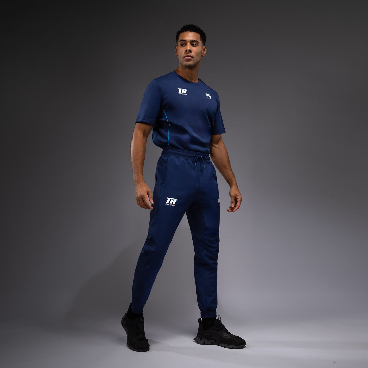Venum x Top Rank Original Pantalones de Rendimiento para Hombre - Azul Marino