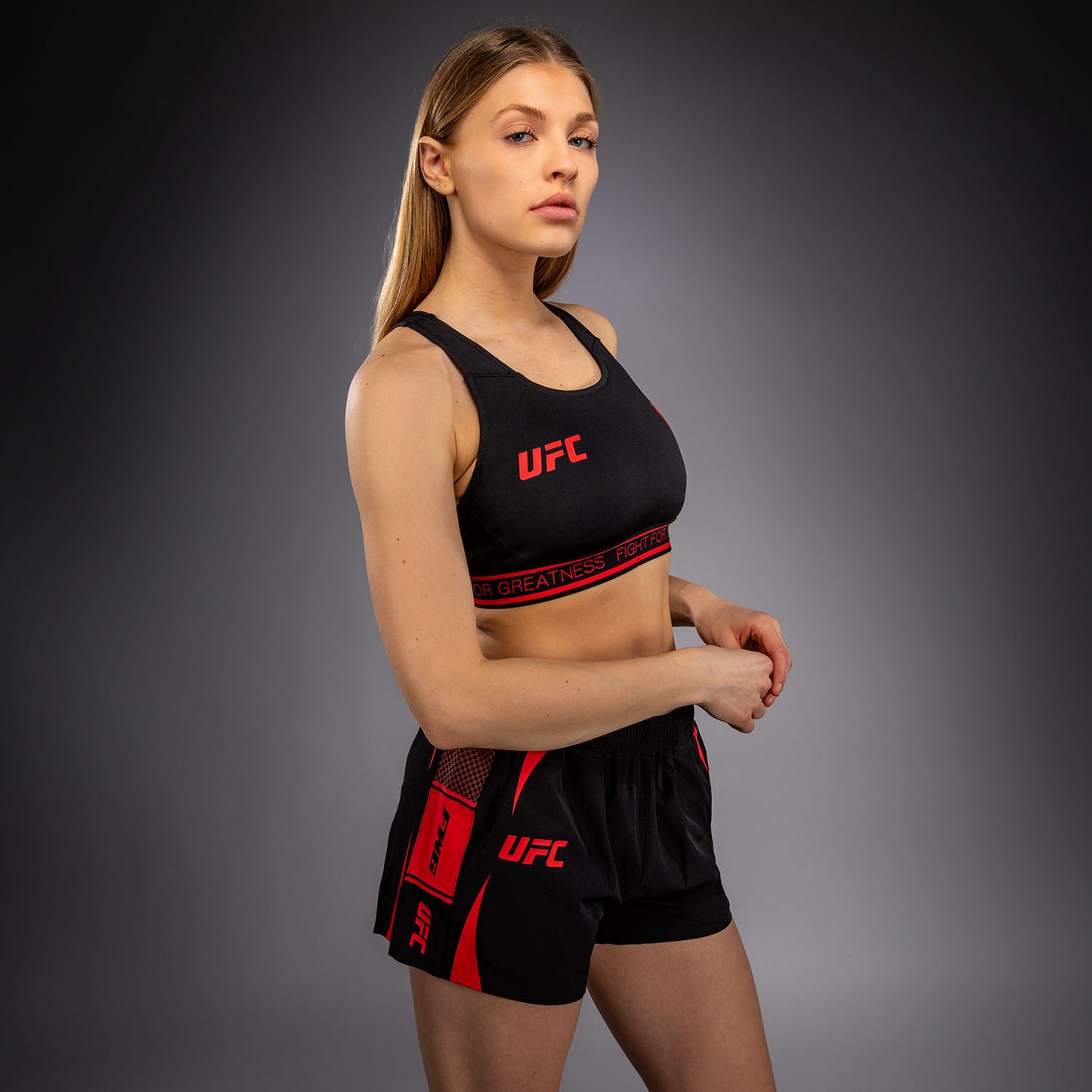 Venum UFC Unity by Venum Authentic Fight Week Sujetador Deportivo para Mujer - Negro