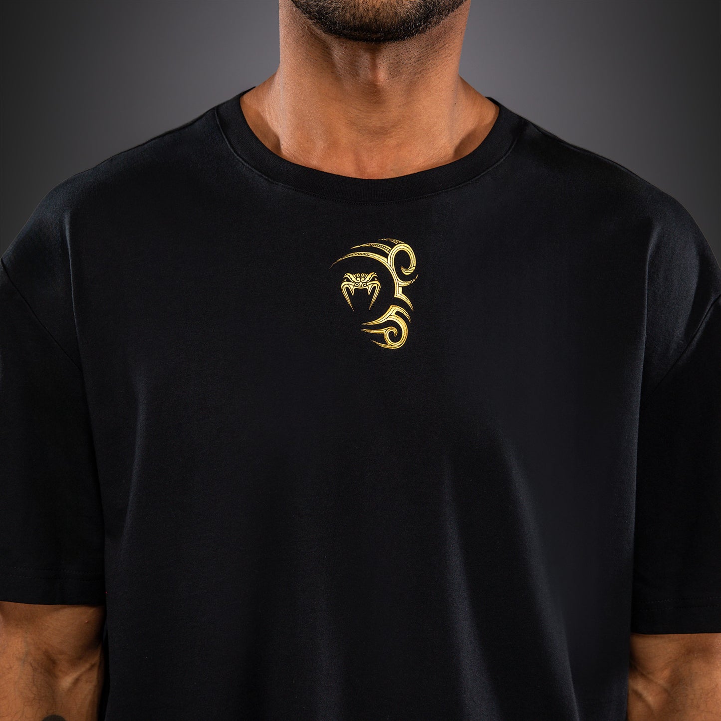 Venum x Mike Tyson Tiger Camiseta Tiger - Negro/Oro