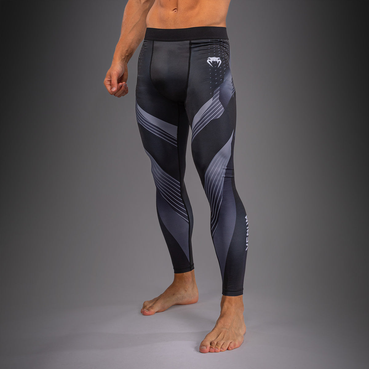 Venum No-Gi 6.0 Spats - Negro/Blanco