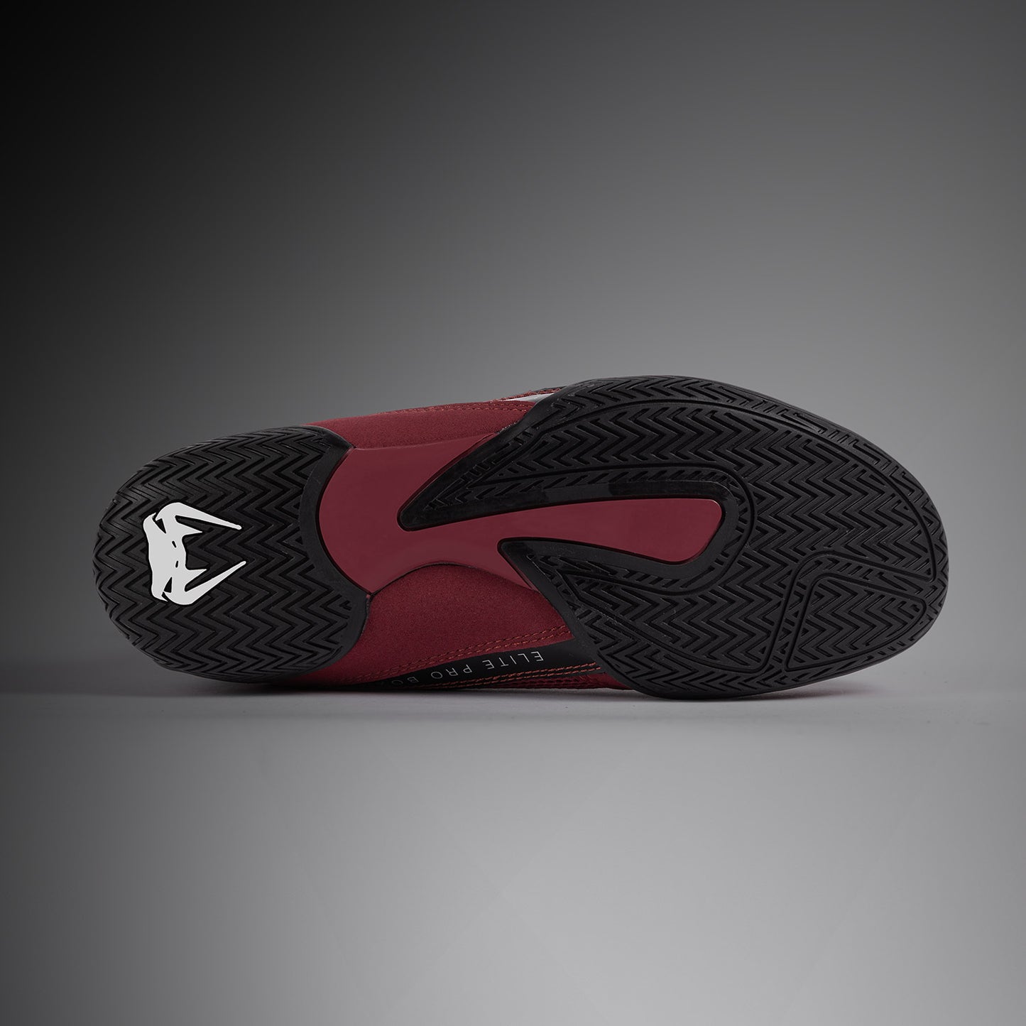 Venum Elite Zapatillas de Boxeo - Burdeos/Plata