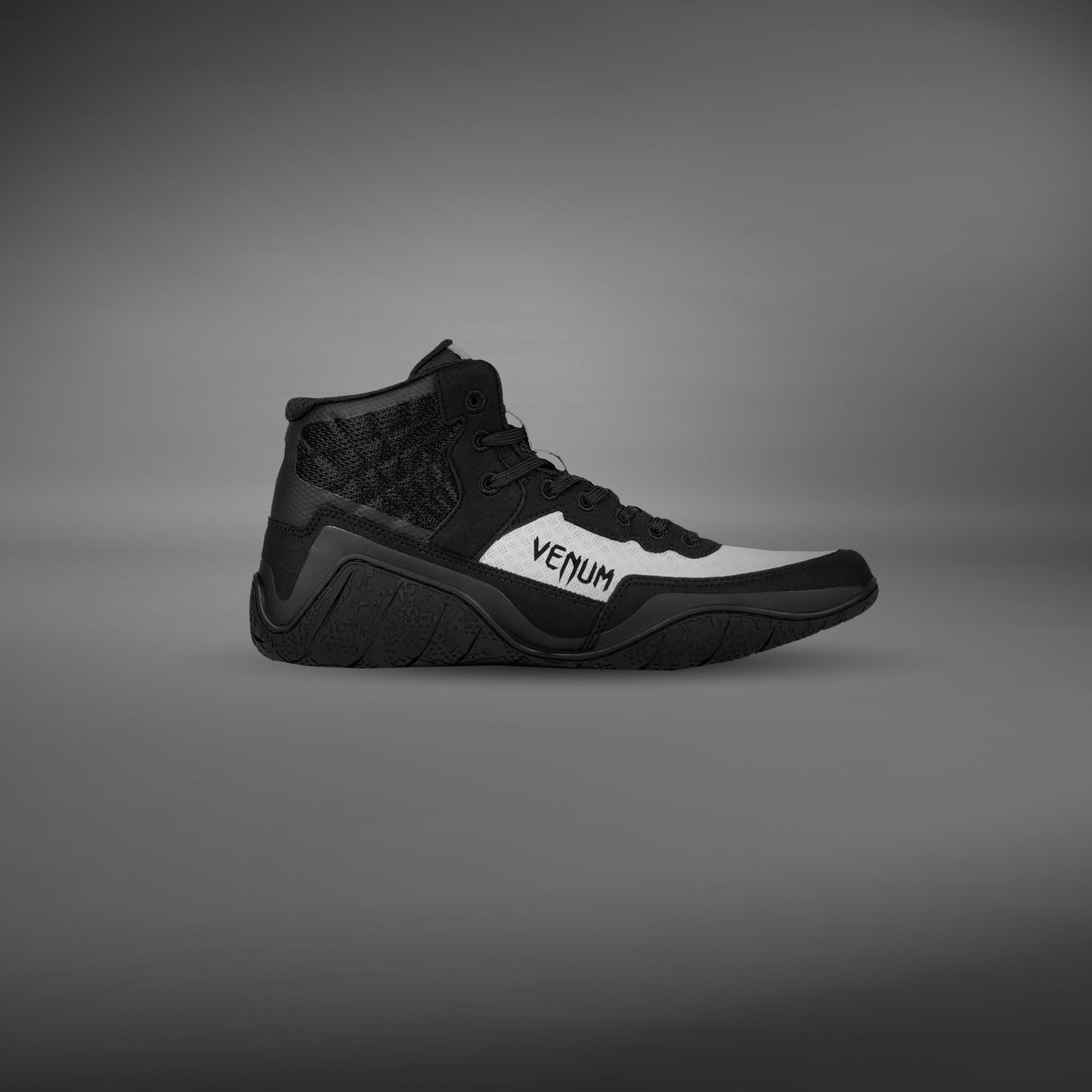 Venum Elite  Zapatillas de lucha - Negro/Blanco