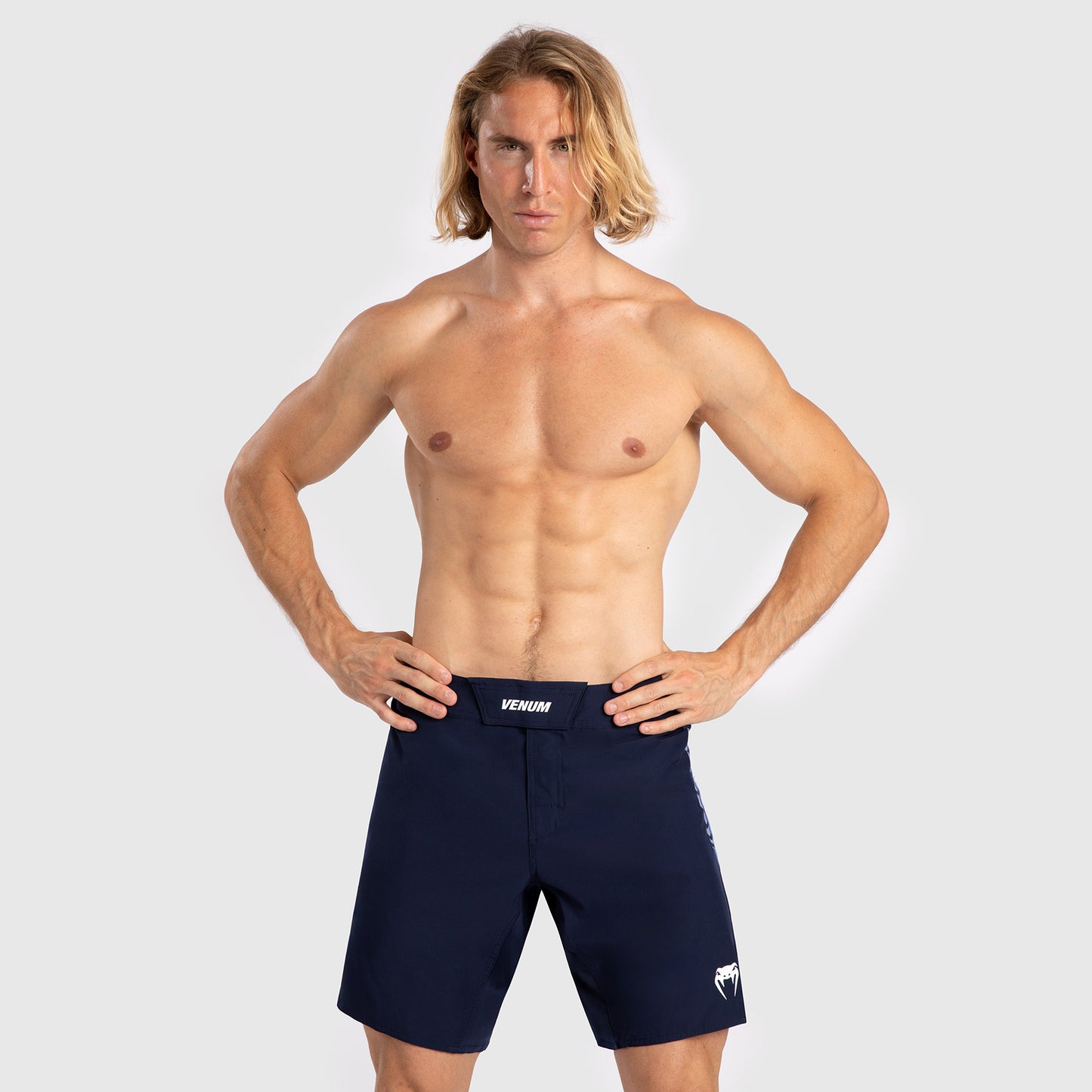 Venum Tempest Pantalones Cortos De Combate para Hombre - Azul Marino/Azul