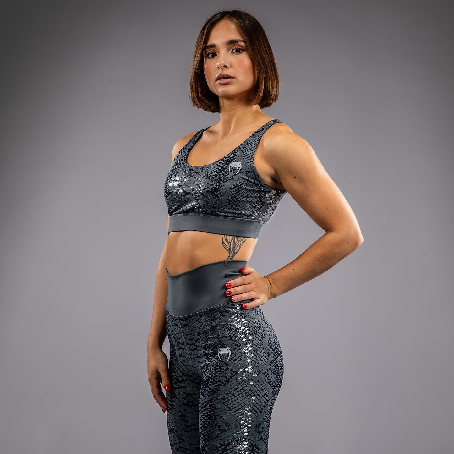 Venum Amazonia Sujetador deportivo para Mujer - Gris Oscuro