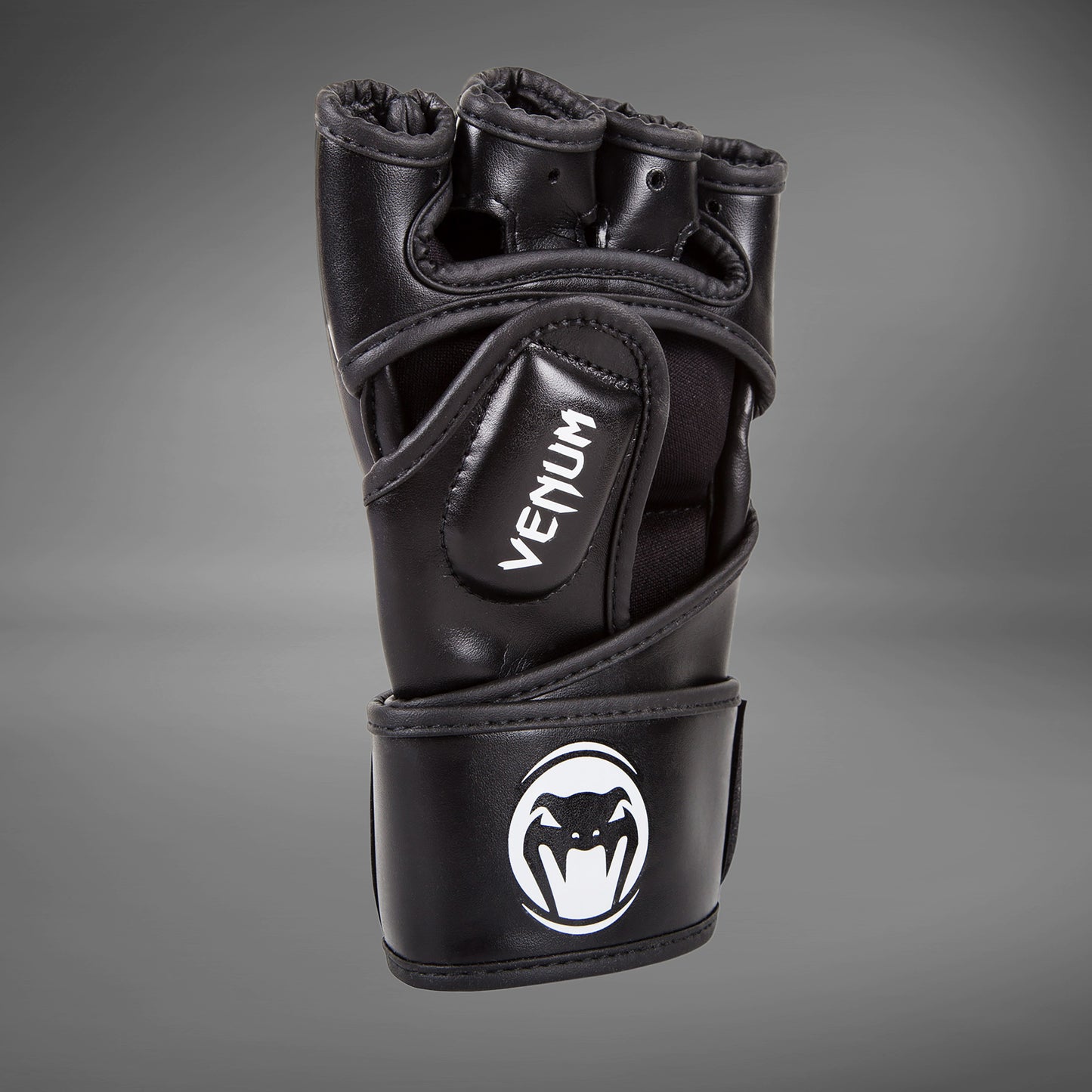 Venum Impact Skintex Guantes de MMA - Negro