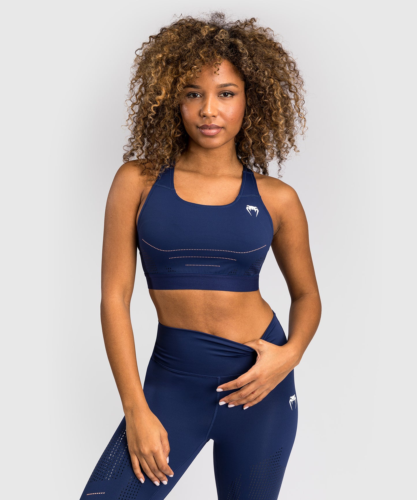 Venum Technical 3.0 Sujetador Deportivo para Mujeres - Azul Noche