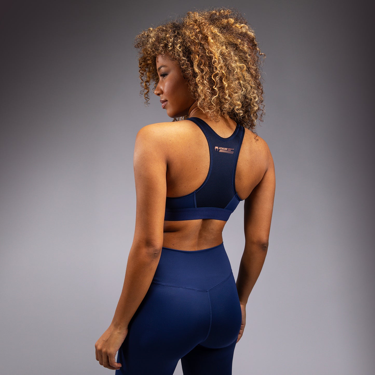 Venum Technical 3.0 Sujetador Deportivo para Mujeres - Azul Noche
