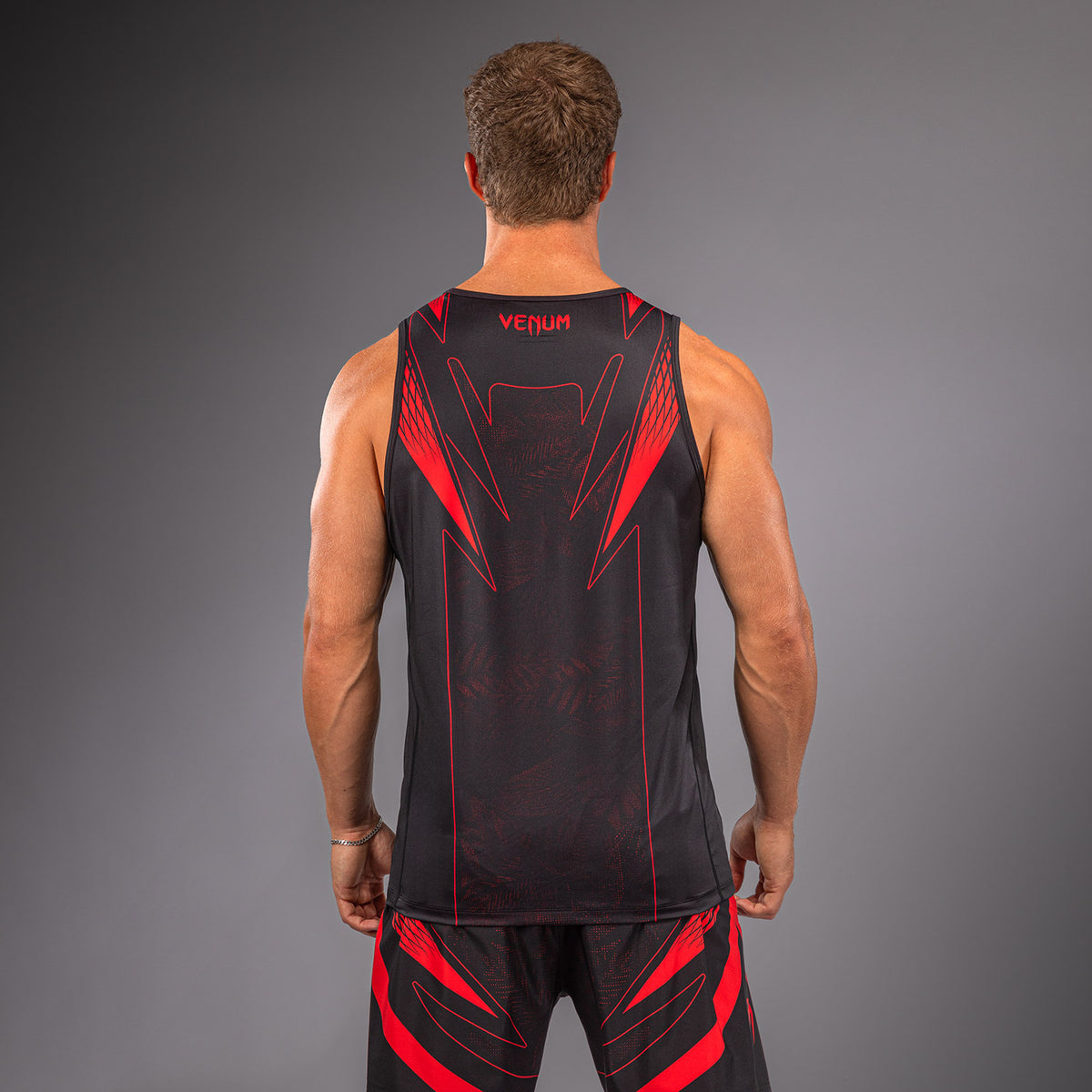 Venum Amazonia Reborn Camiseta de tirantes - Negro/Rojo