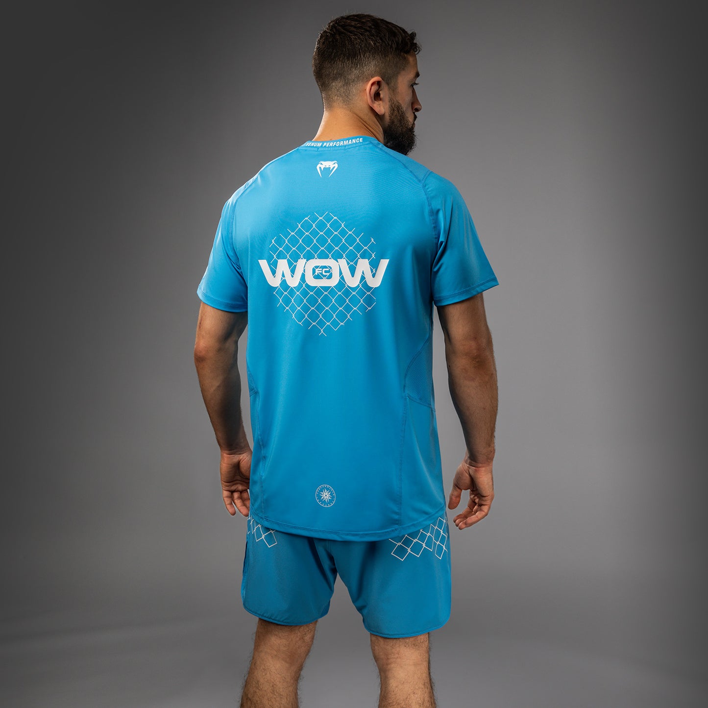 Venum x WOW FC Camiseta Dry-Tech - Azul Pacífico