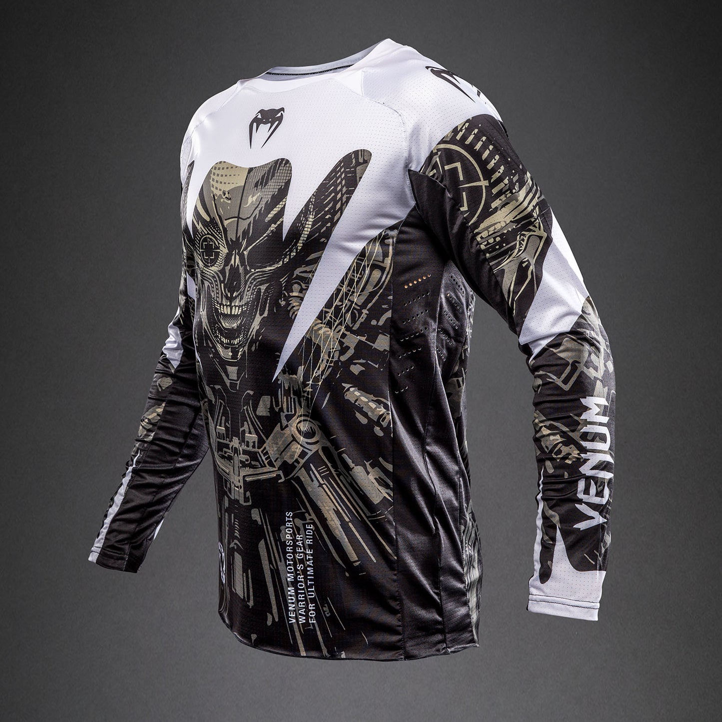Venum MX Elite Camiseta de Motorsports - Negro/Arena