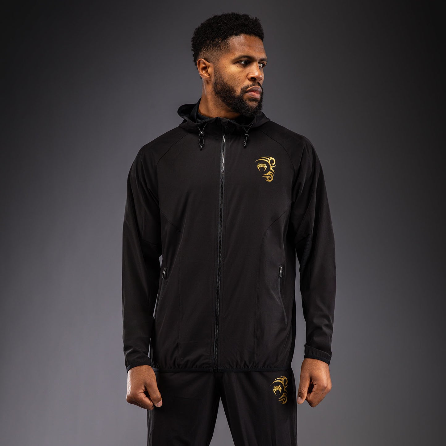 Venum x Mike Tyson Tiger Chaqueta de Chándal Tiger - Negro/Oro