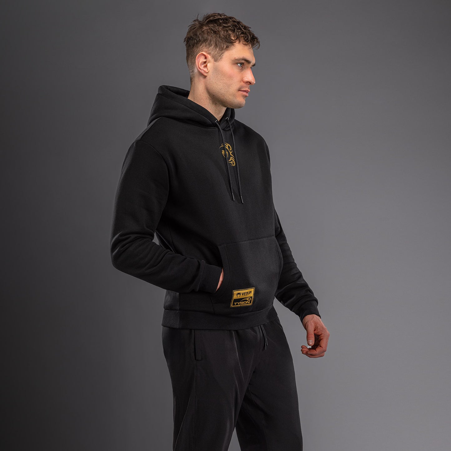 Venum x Mike Tyson Tiger Sudadera con Capucha Tiger - Negro/Oro