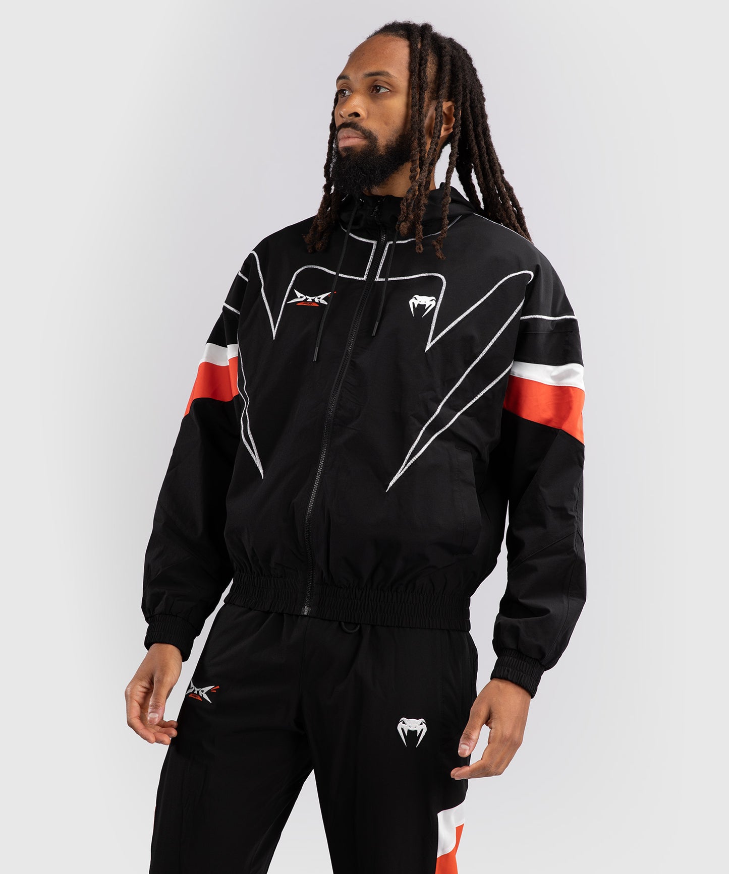 Venum x DTR Fight Attack 90 Chaqueta de Chándal - Negro/Naranja