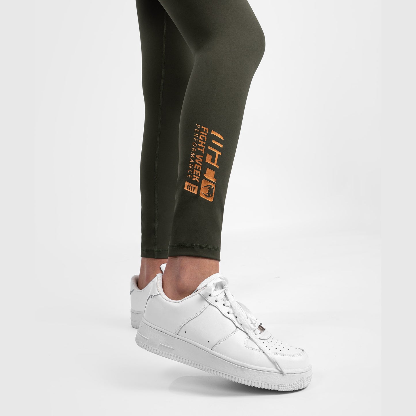 UFC Adrenaline by Venum Fight Week Performance Tight para Mujer - Caqui/Bronce