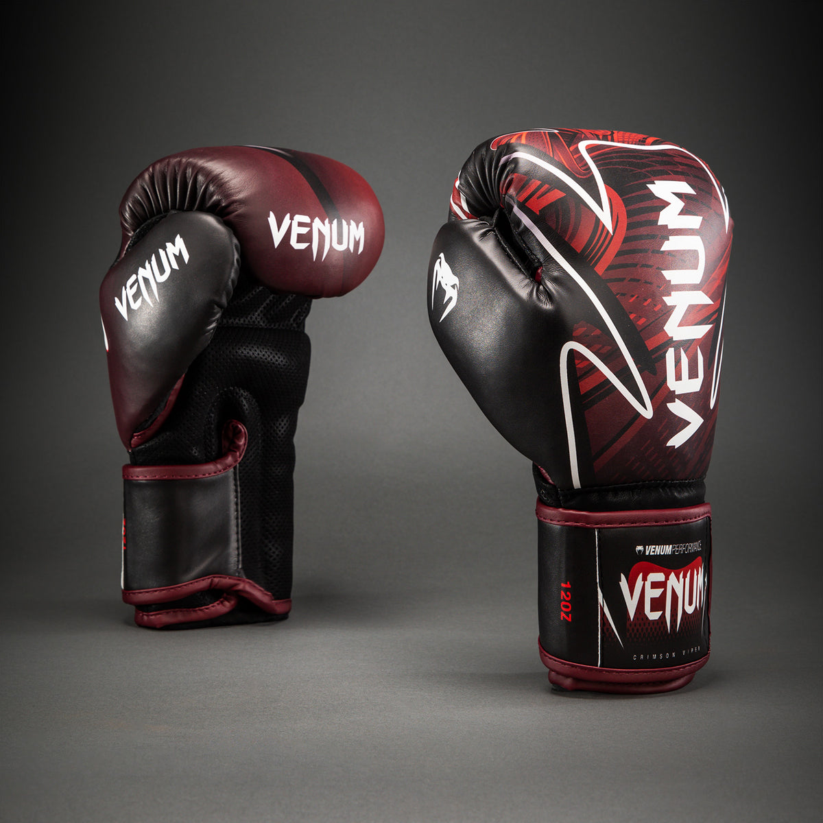 Venum Crimson Viper 2.0 Impact Guantes de boxeo - Negro/Rojo