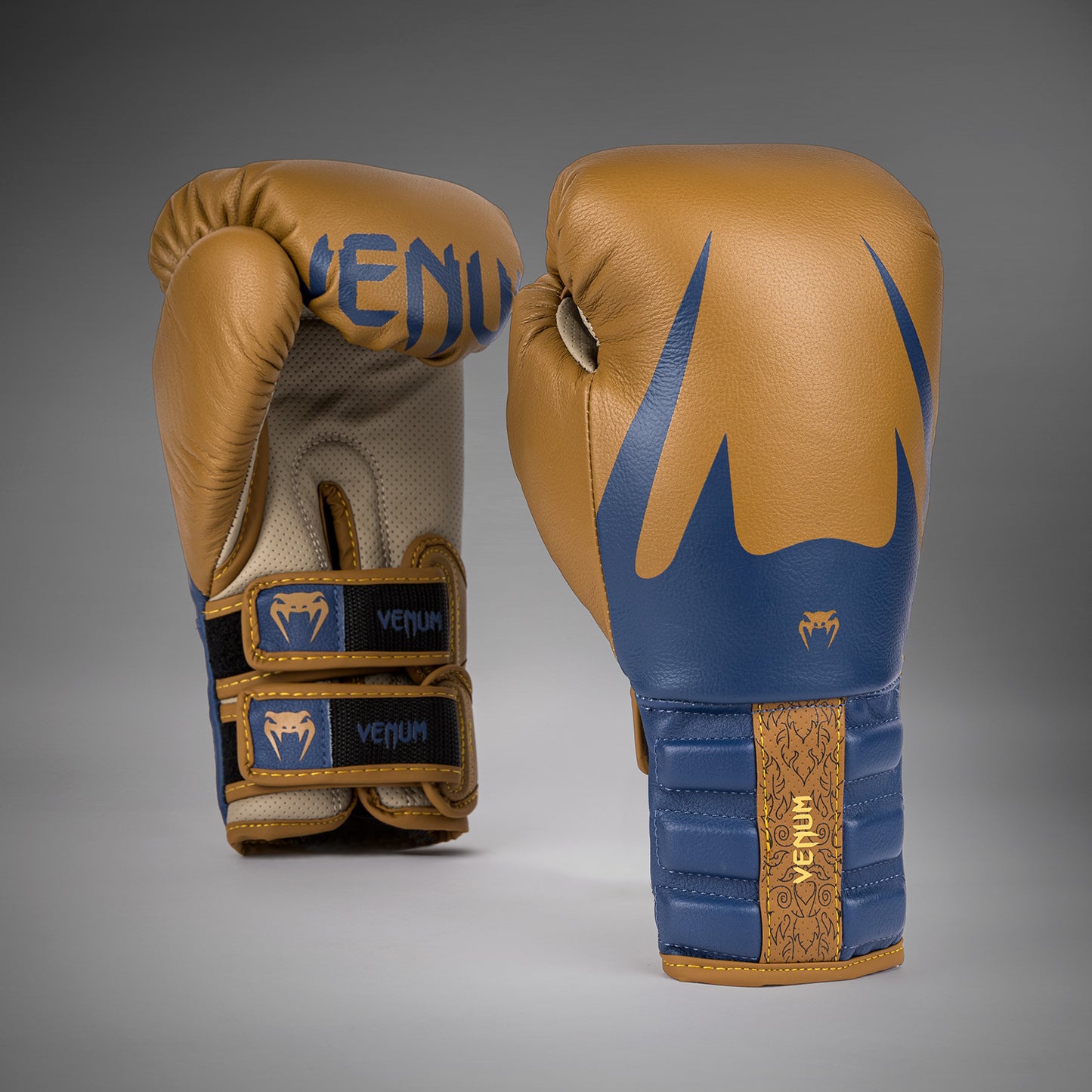 Venum Reverso Guantes de boxeo - Camel/Azul real