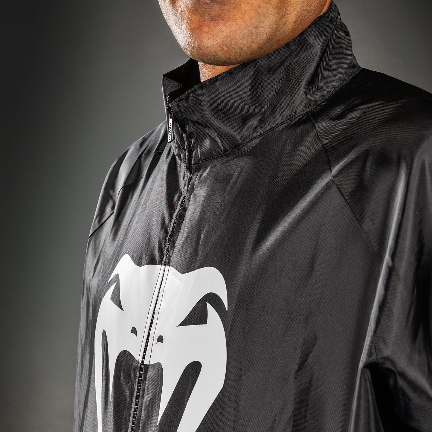 Venum MX Basics Chaqueta de entrenamiento - Negro/Blanco