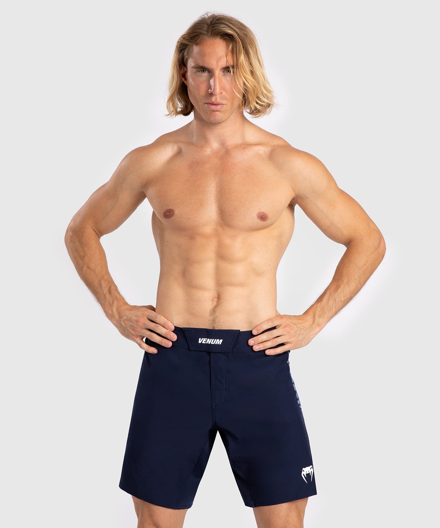 Venum Tempest Pantalones Cortos De Combate para Hombre - Azul Marino/Azul