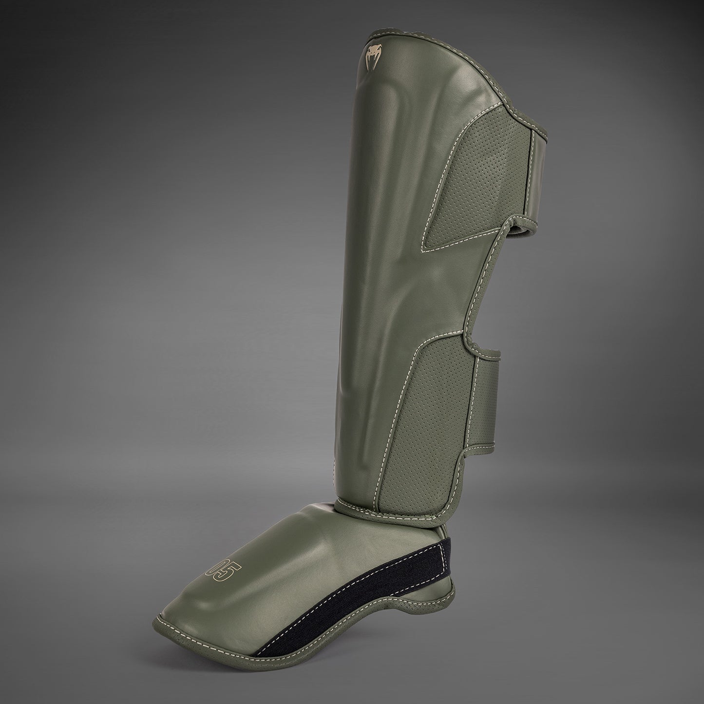 Venum Impact Evo Espinilleras - Verde Militar
