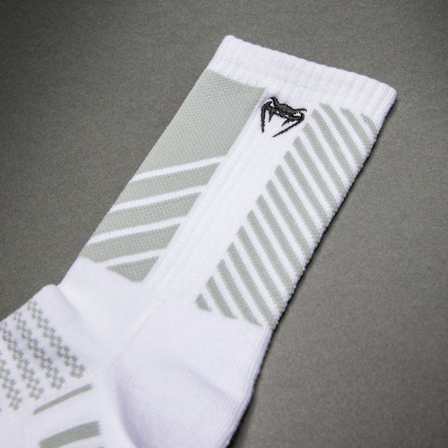 Venum Vector Calcetines Crew - Blanco/Gris