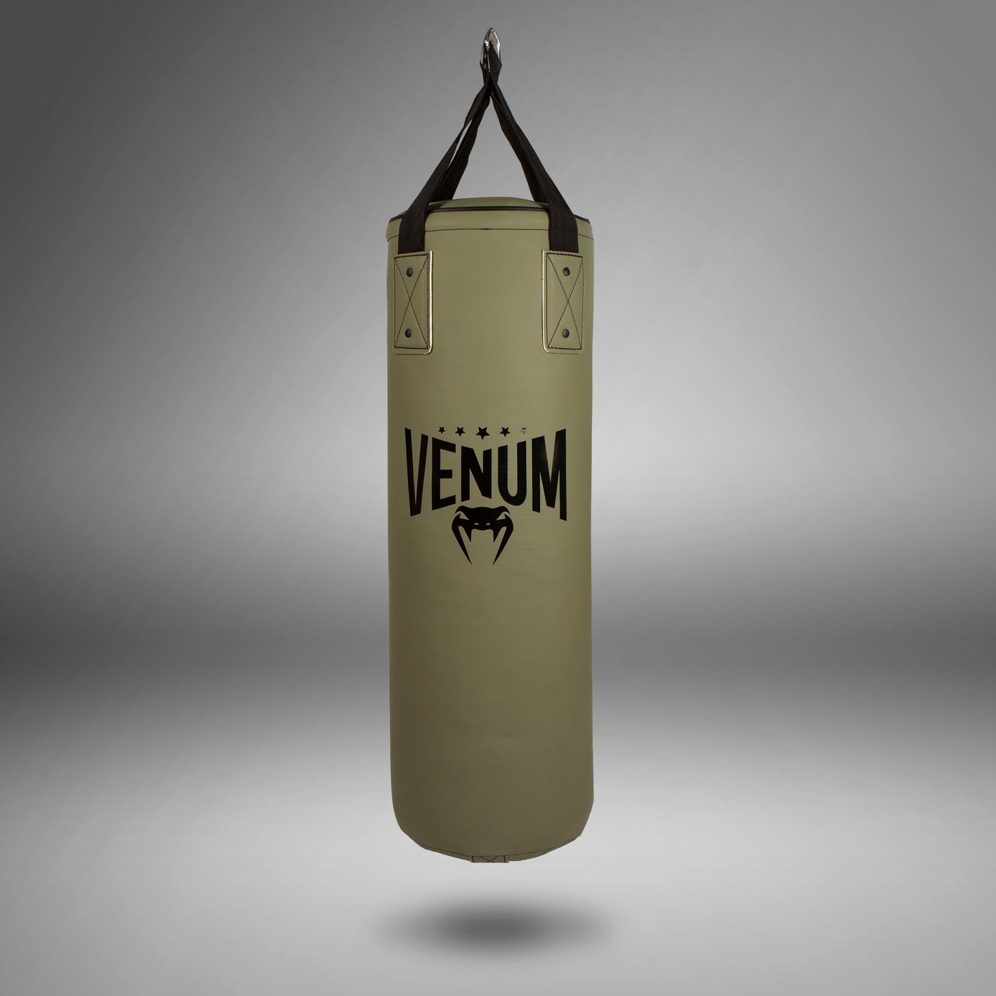 Saco de boxeo Venum Origins - Caqui/Negro (gancho incluido)
