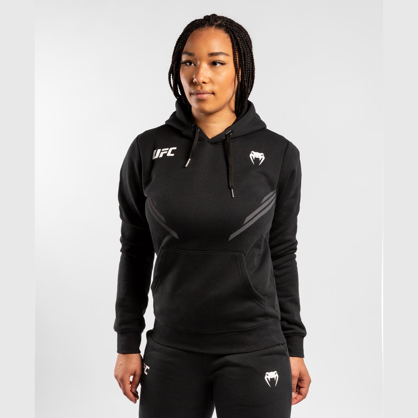 Sudadera Para Mujer UFC Venum Replica - Negro