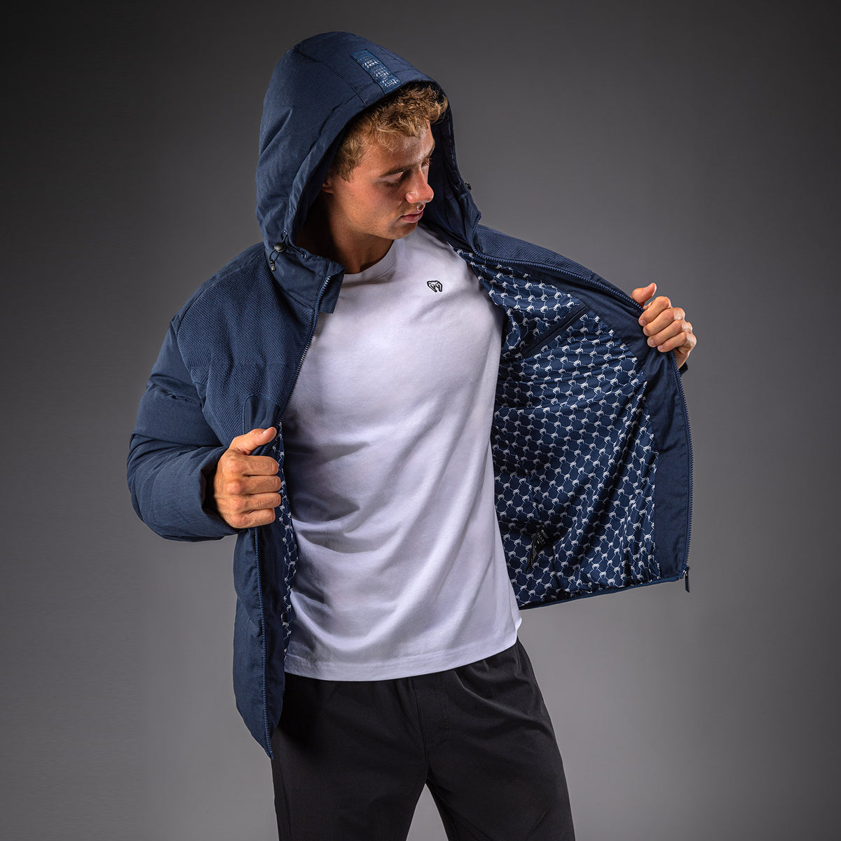 Venum Attack Urban Gi Chaqueta acolchada - Azul marino