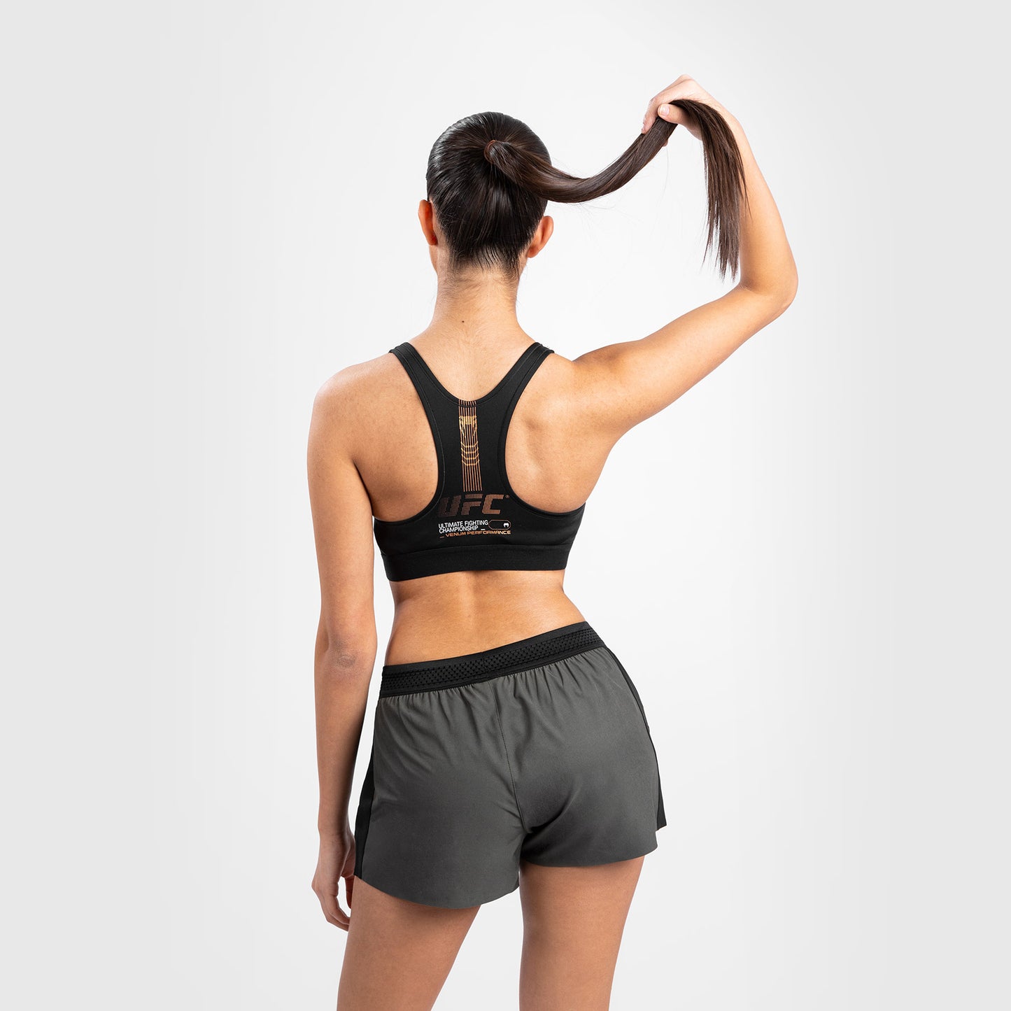 UFC Adrenaline by Venum Fight Week Sujetador deportivo para Mujer - Caqui/Bronce