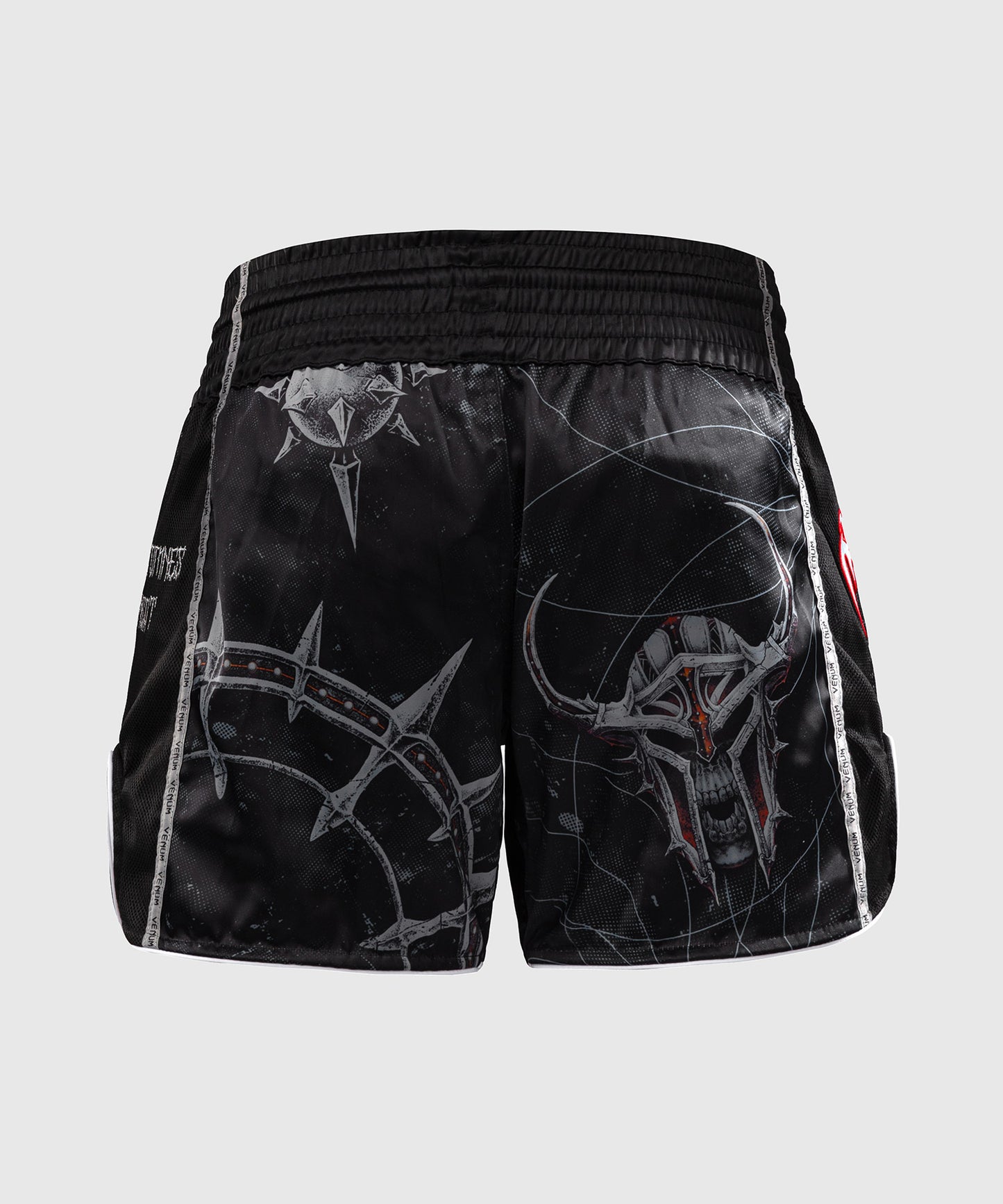 Venum Gladiator 5.0 Pantalones Cortos De Muay Thai - Negro/Naranja Neón