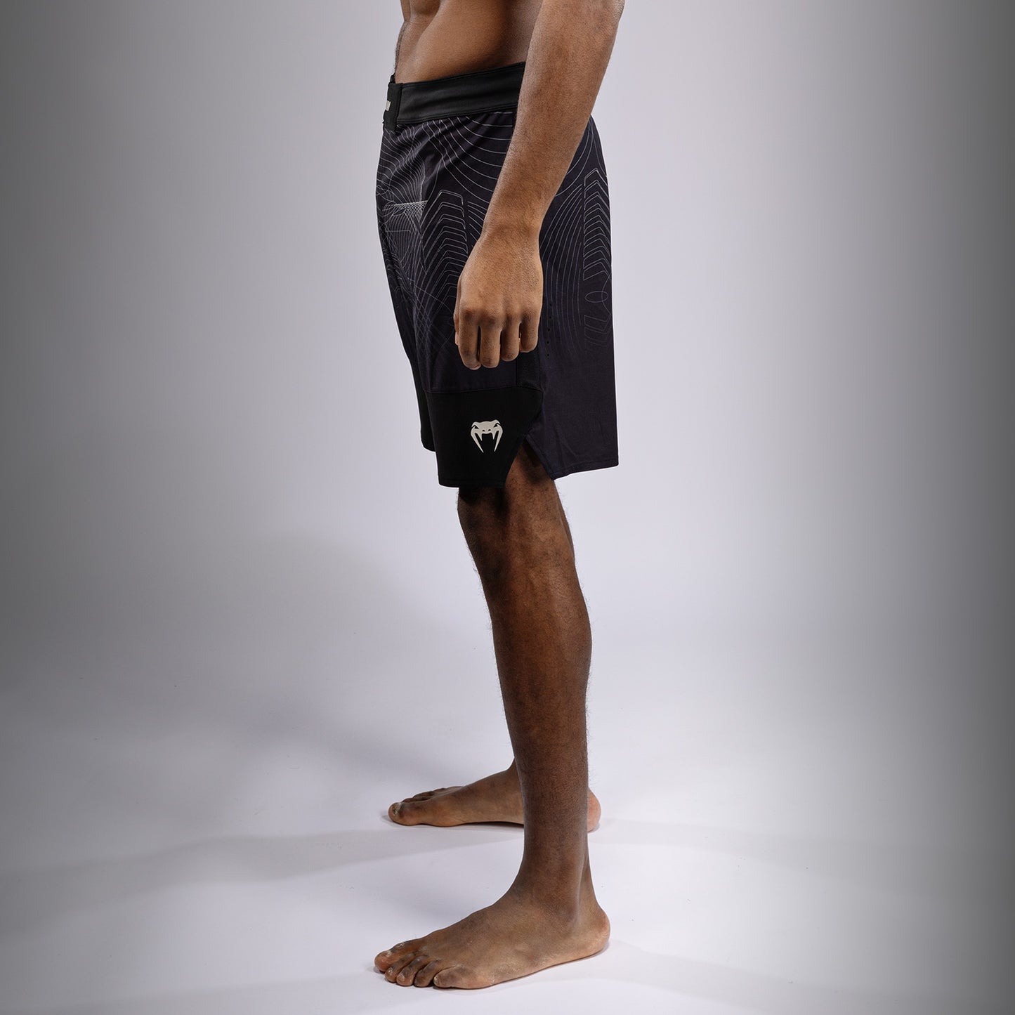 Venum G-Fit Air Pantalones de Lucha para Hombre - Negro Profundo/Arena del desierto