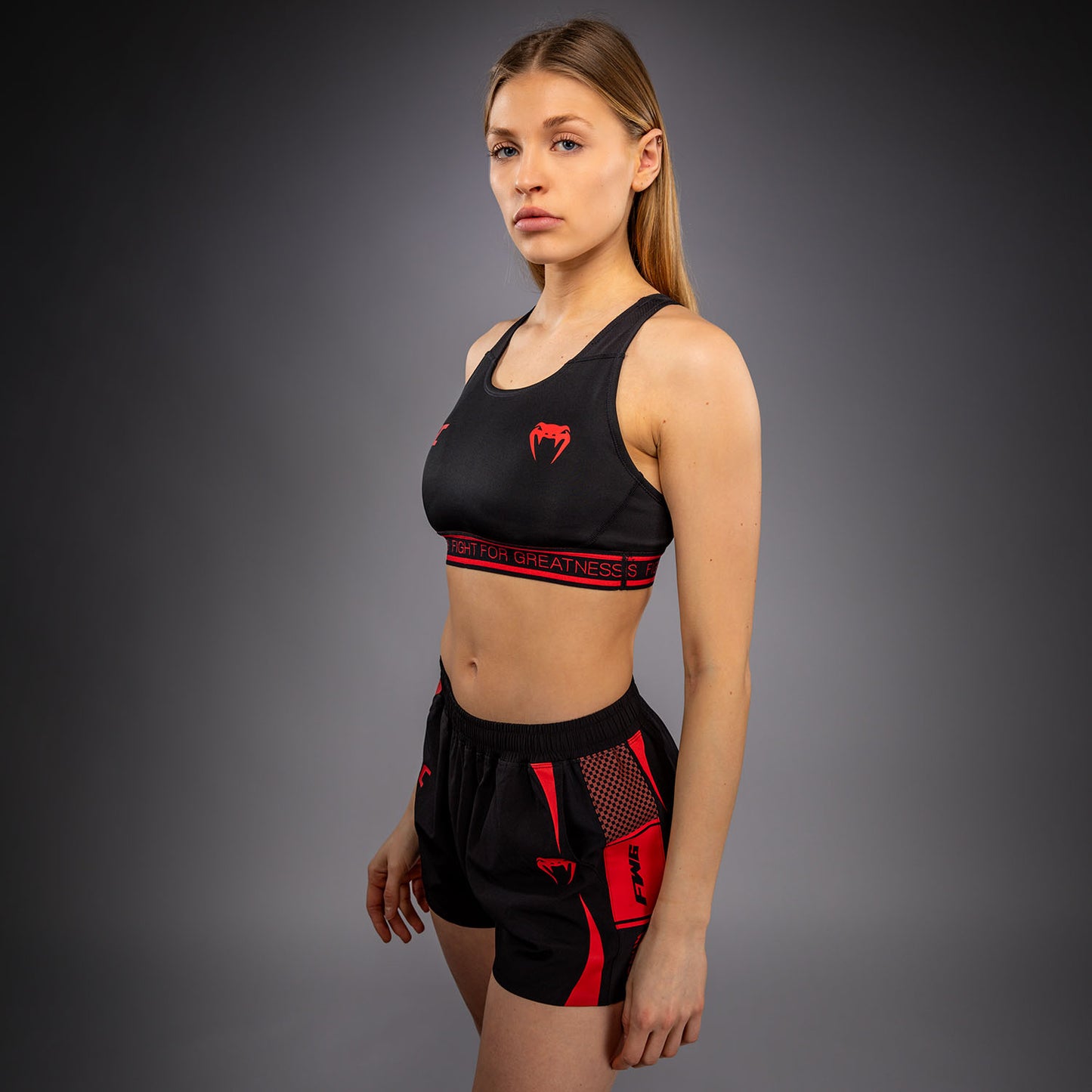 Venum UFC Unity by Venum Authentic Fight Week Sujetador Deportivo para Mujer - Negro