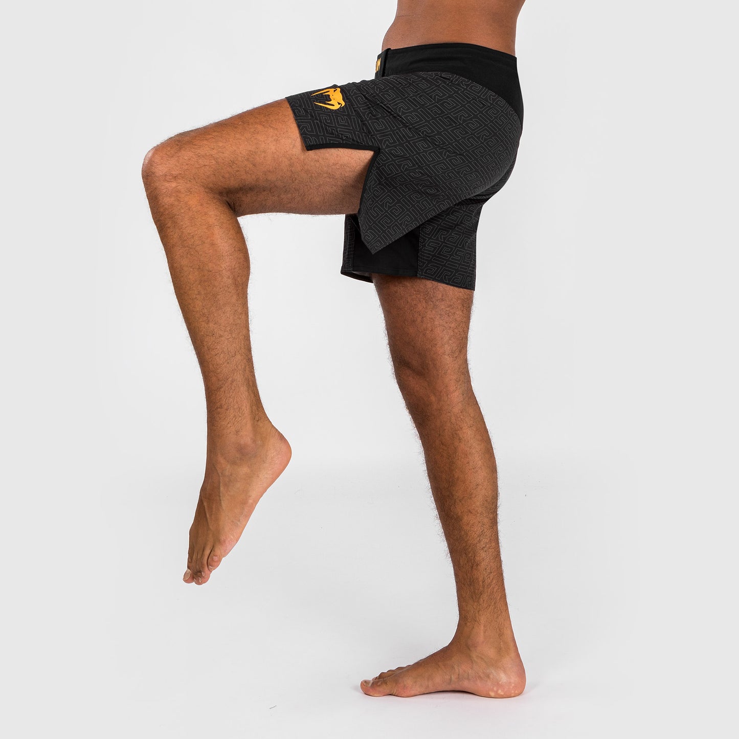 Venum x Ares Pantalones de Lucha para Hombre - Negro/Dorado