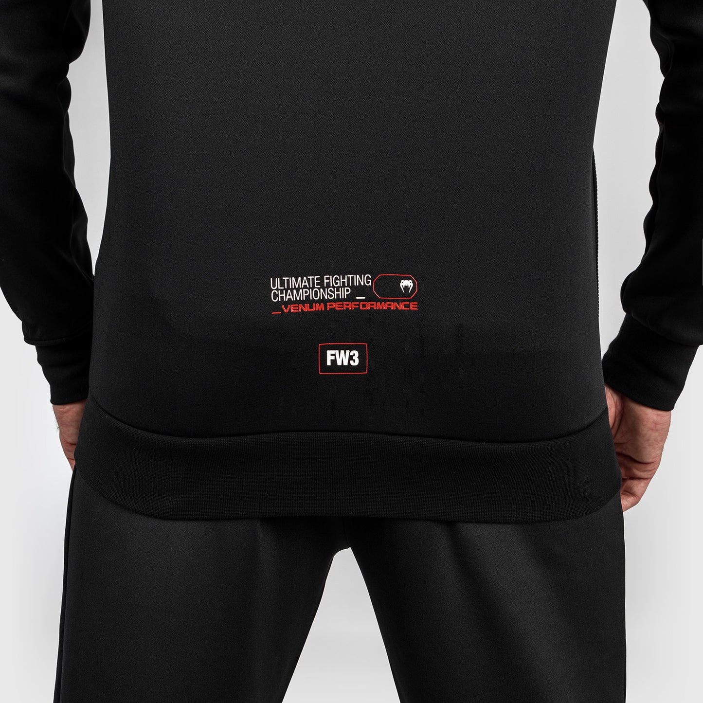 UFC Adrenaline by Venum Fight Week Sudadera con cremallera para Hombre - Negra