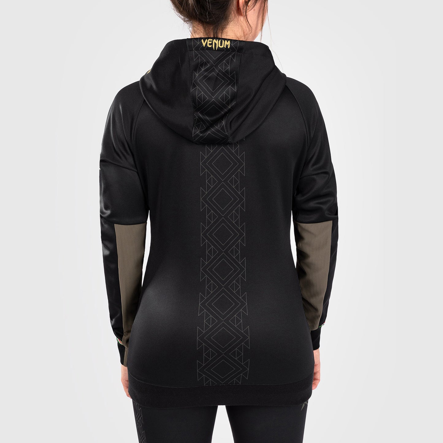 Noche UFC by Venum Authentic Fight Night Sudadera con capucha para mujer - Negro