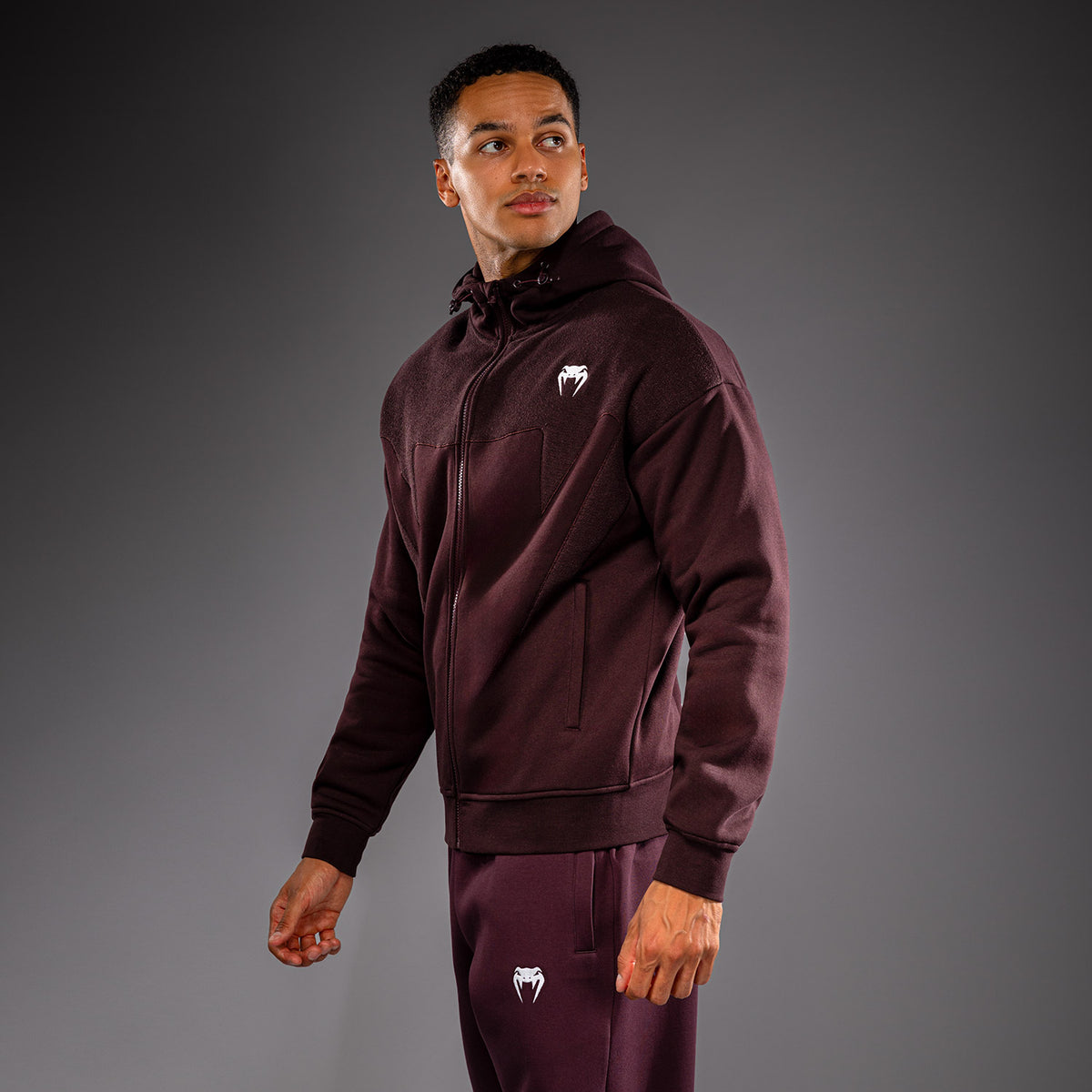 Venum Attack Fleece & Weave Chaqueta de chándal - Burdeos