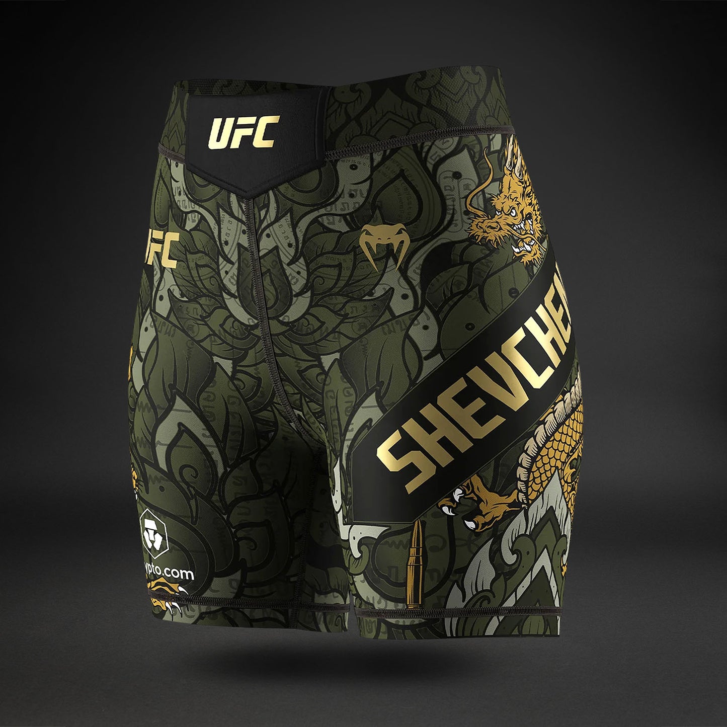 UFC Unrivaled by Venum Valentina Shevchenko Short Vale Tudo para mujer - Verde