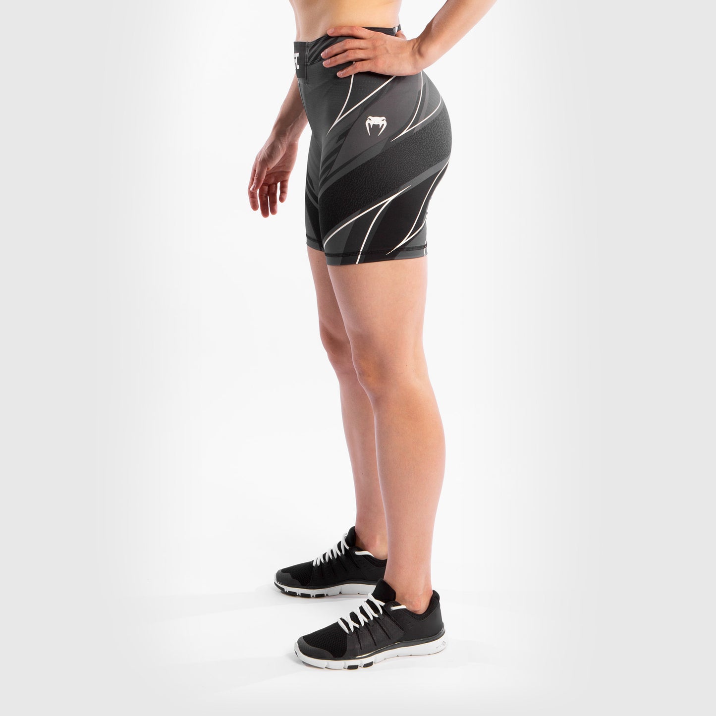 Pantalón De Vale Tudo Para Mujer UFC Venum Authentic Fight Night – Modelo Largo - Negro
