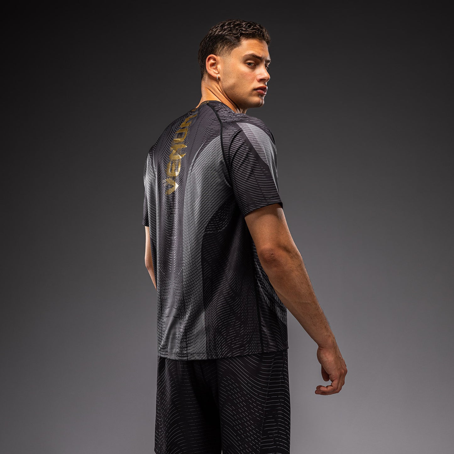 Venum Galactic 3.0 Camiseta Dry Tech - Negro/Oro