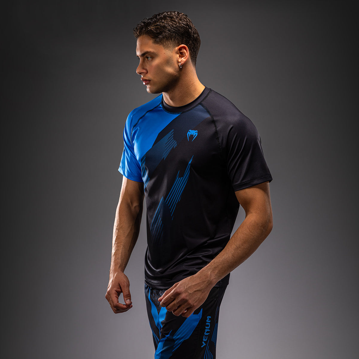 Venum No-Gi 6.0 Camiseta Dry Tech - Negro/Azul
