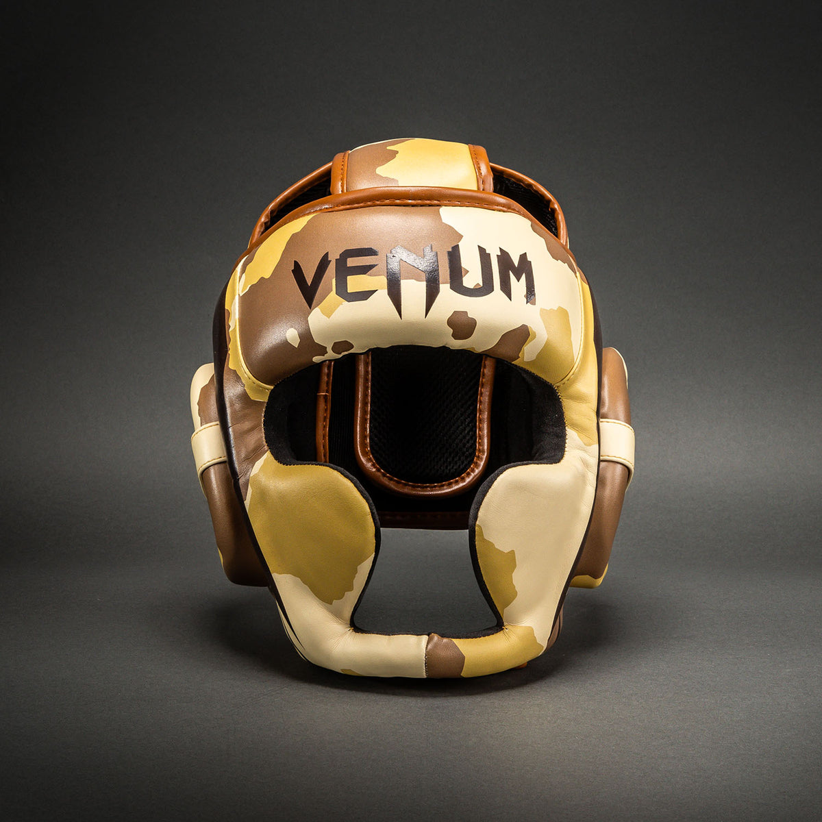 Venum Elite Camo Casco de Protección – Beige Claro/Marrón