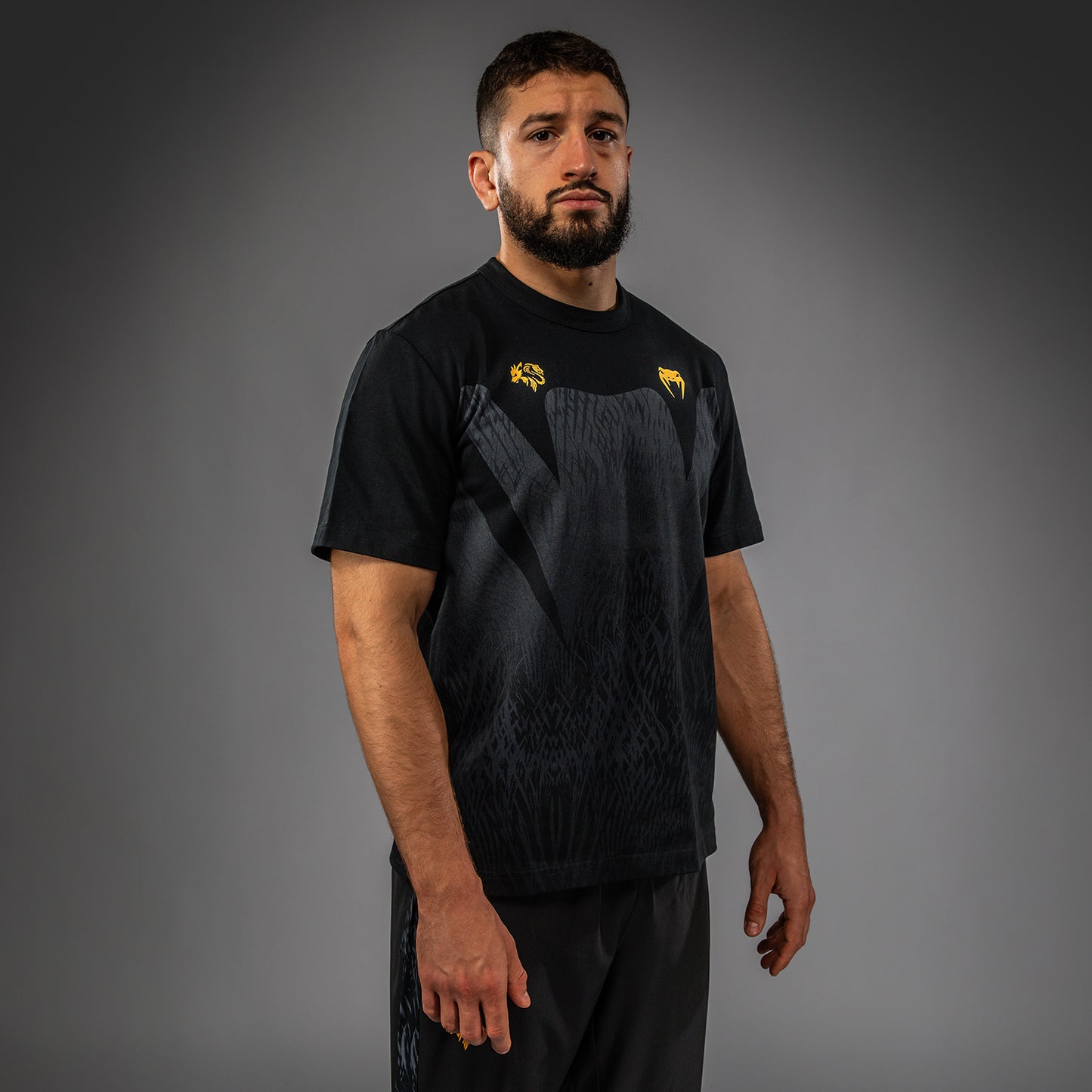 Venum x Chimaev Camiseta  - Negro/Gris