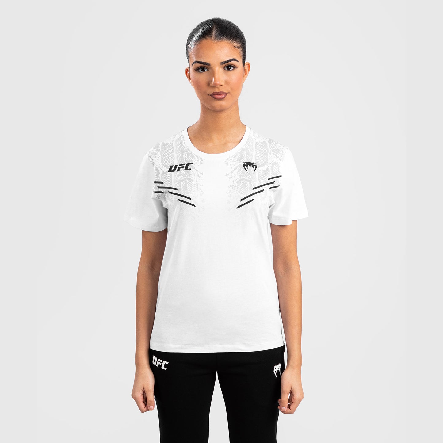 UFC Adrenaline by Venum Replica Camiseta manga corta para Mujer - Blanca