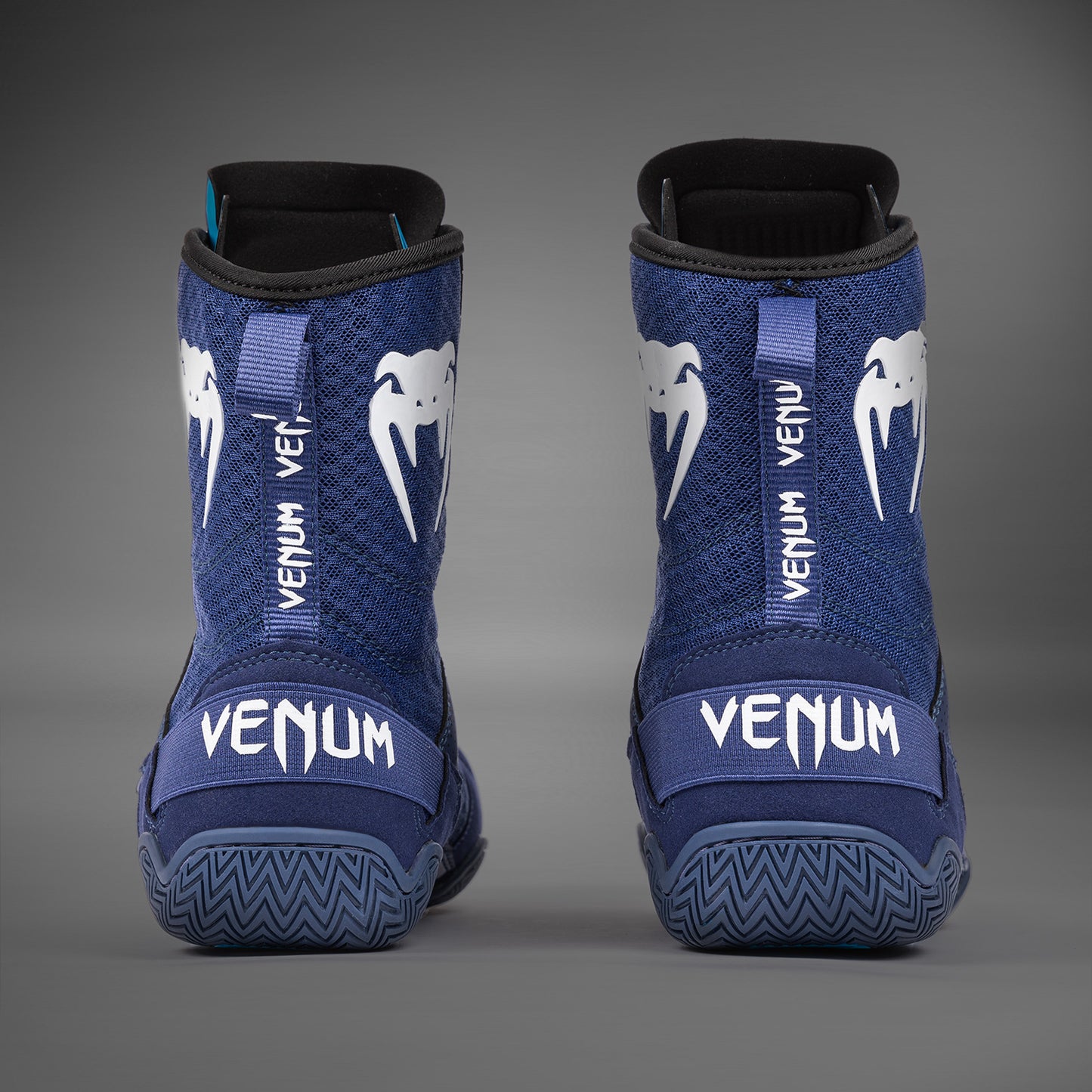 Venum x Top Rank Original Zapatillas de Boxeo - Azul Marino