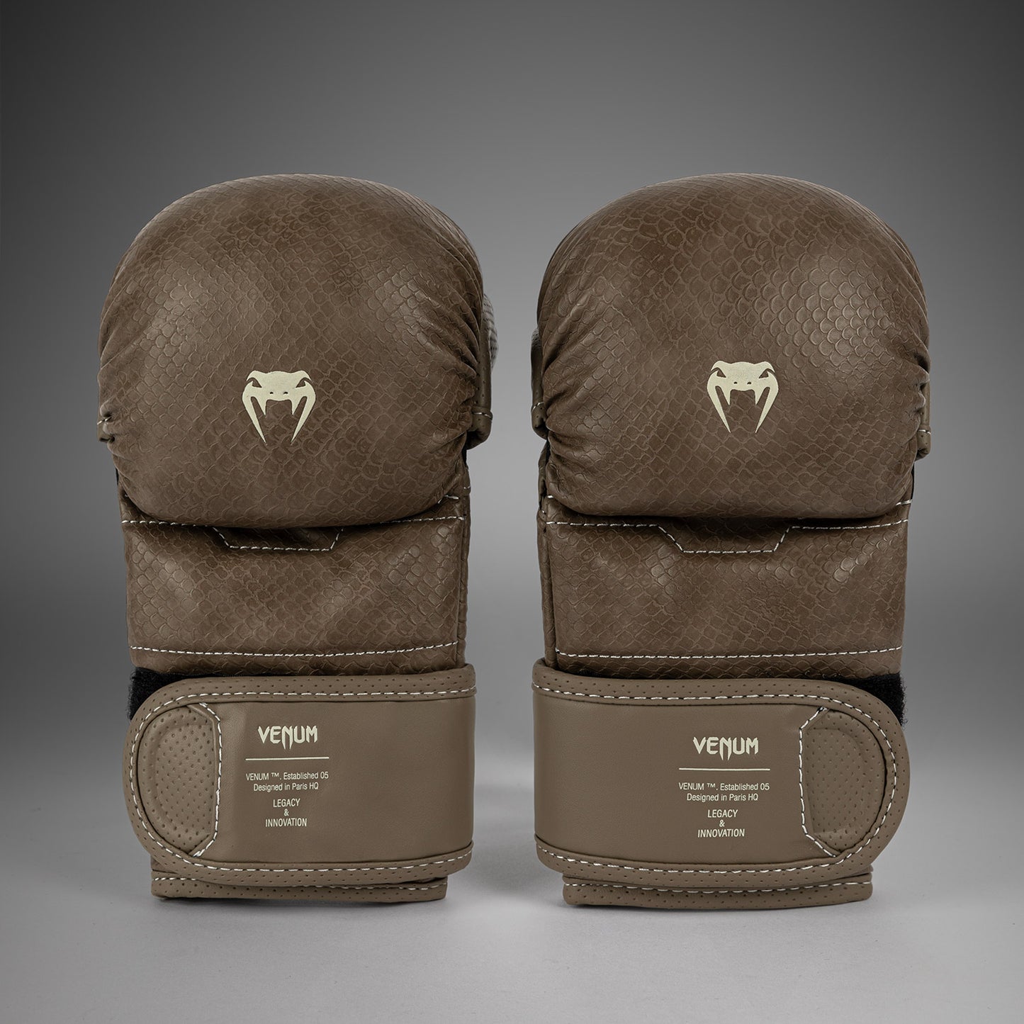 Venum Impact Evo Scales Guantes de Sparring MMA – Marrón