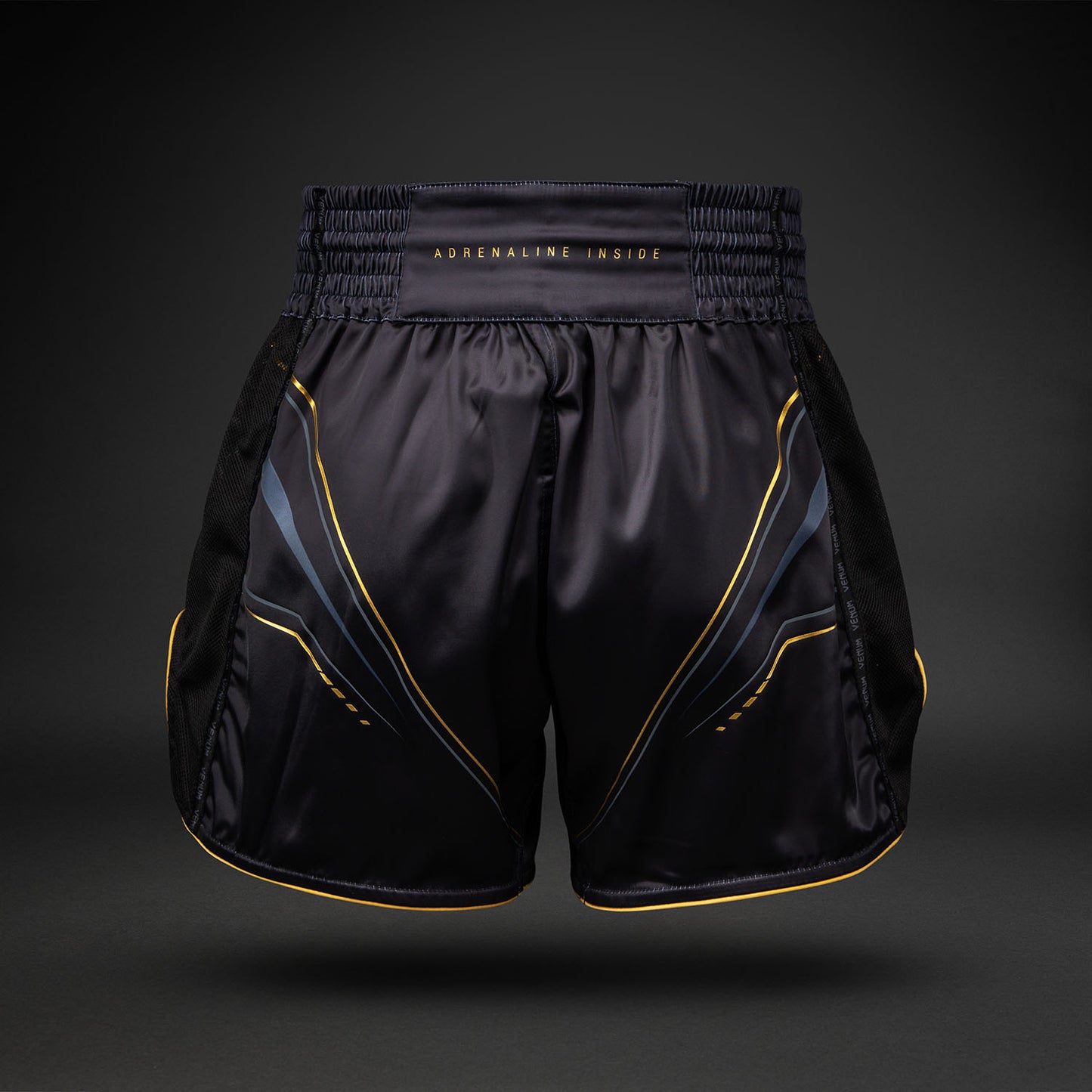 Venum Streamline Short de Muay Thai – Negro/Oro