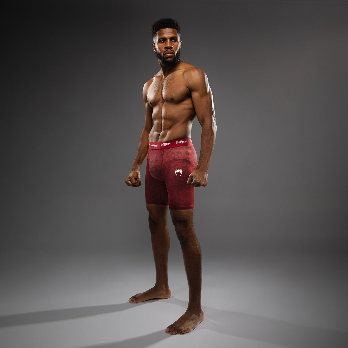 Venum x Ares Pantalones Vale Tudo para Hombre - Burdeos