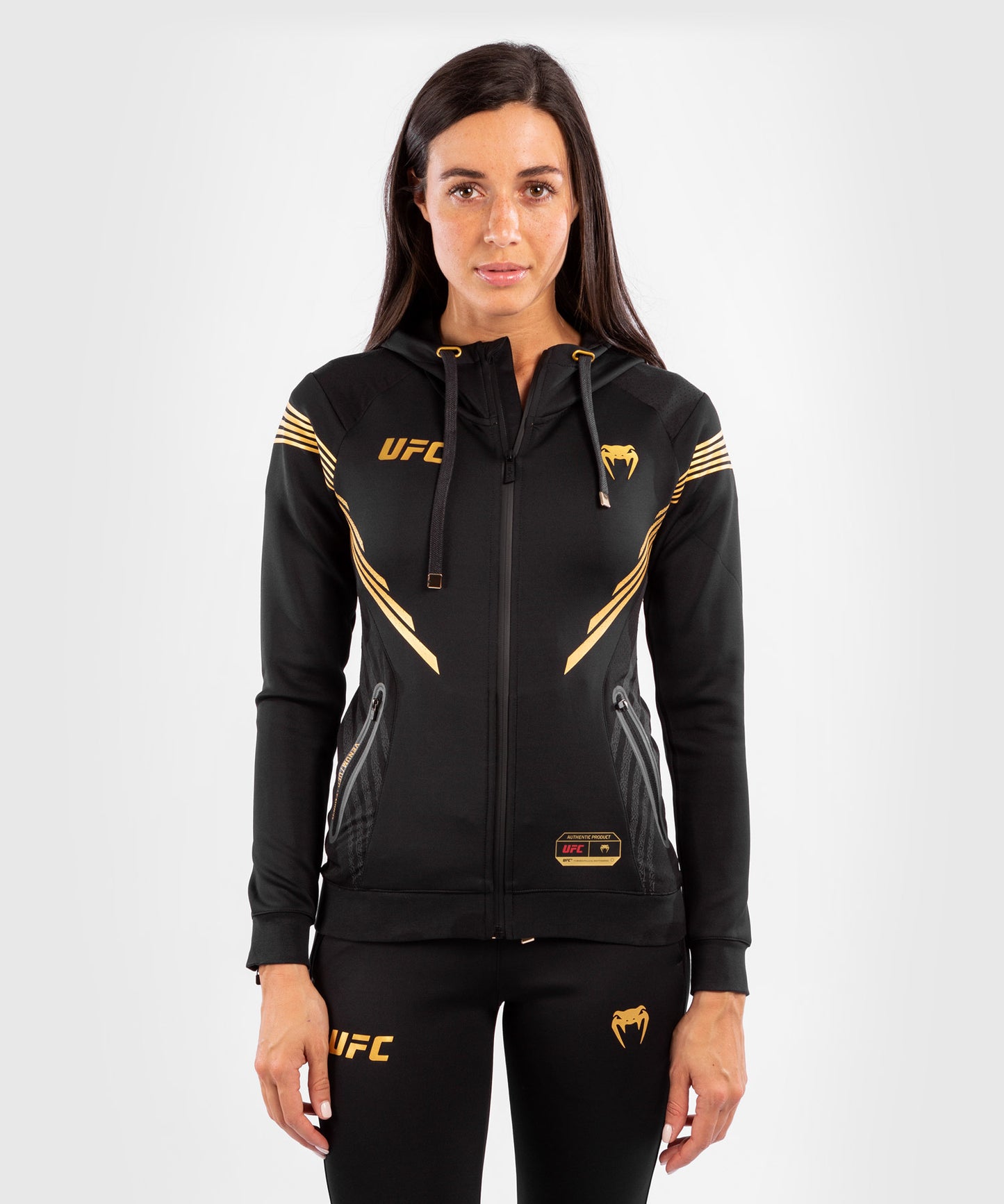 Sudadera Para Mujer UFC Venum Authentic Fight Night Walkout - Campeón