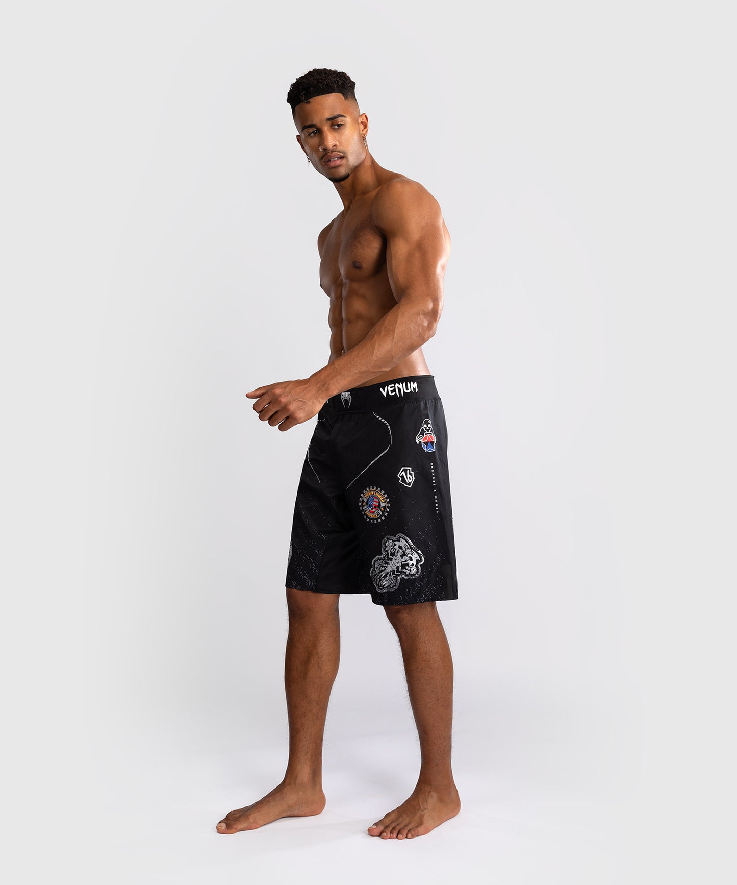 Venum x TEKKEN 8 - Paul Phoenix Pantalones de Lucha - Negro